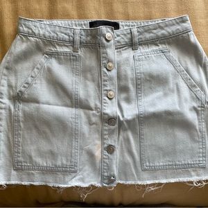 Kendall & Kylie Denim Skirt